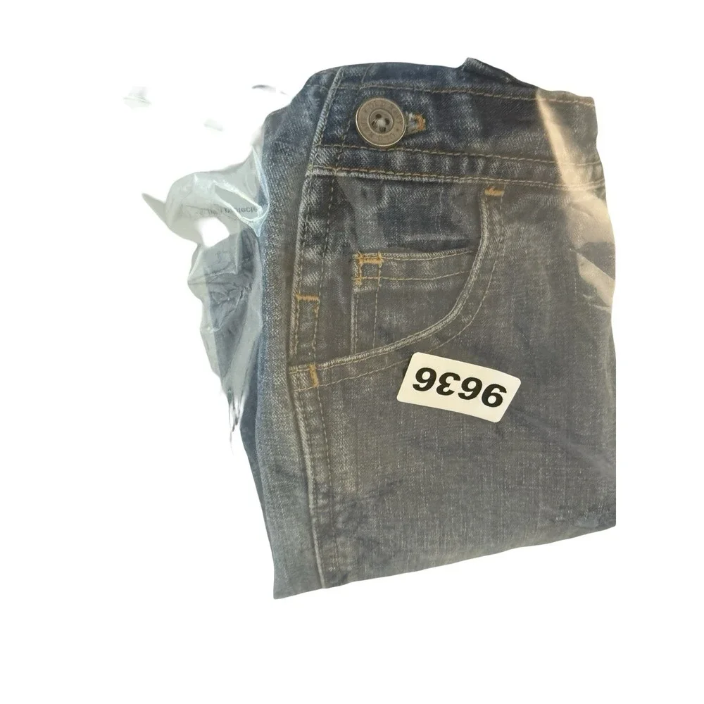 Vintage Old Navy Infant 6-12 months puppy logo y2k denim overalls jeans